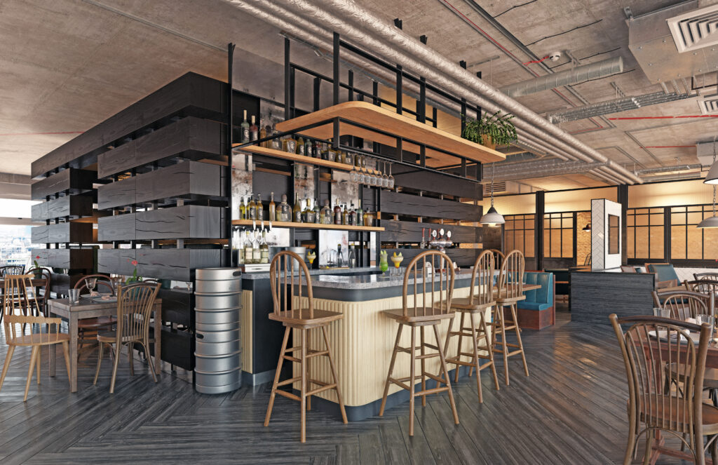 agencement-bar-moderne